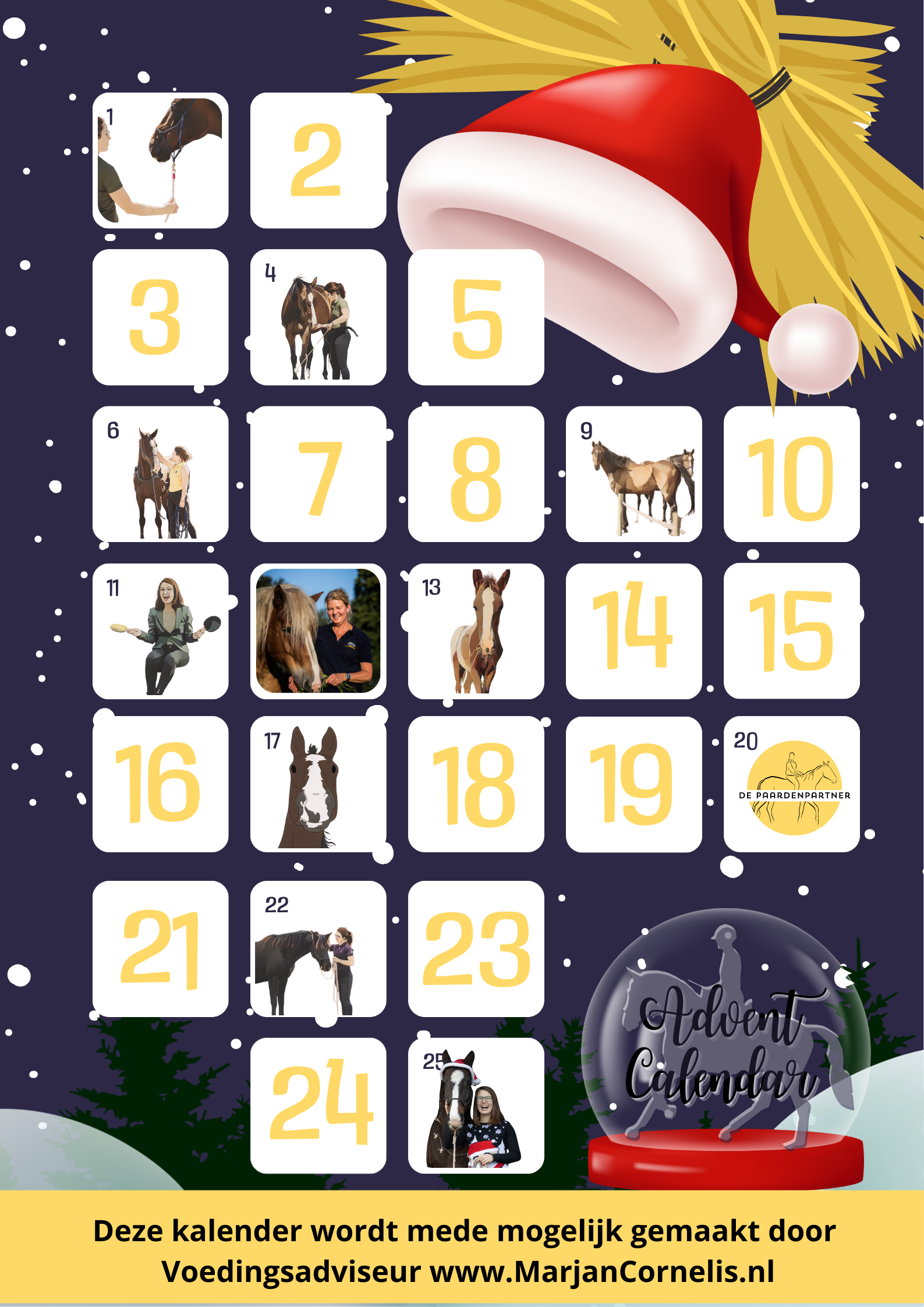 Deelname adventkalender